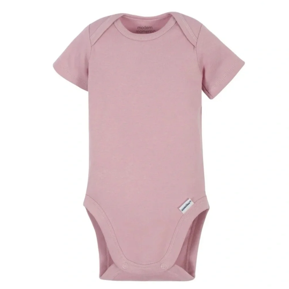 Baby girl clothes bundle of 6 - new! - onesies - headband bows - diaper covers - Picture 4 of 8